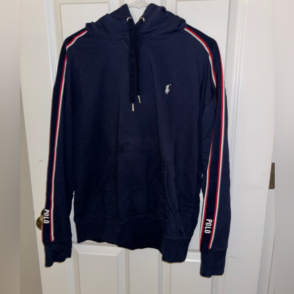 Polo Ralph Lauren Hoodie, Size Large, Color Navy